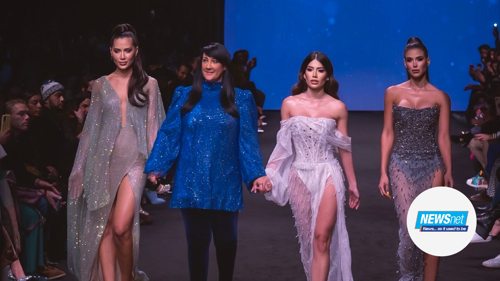 Bárbara Castellanos showcases her brand Passarellas at NY Fashion Week, alongside Giannina Azar a renowned designer.