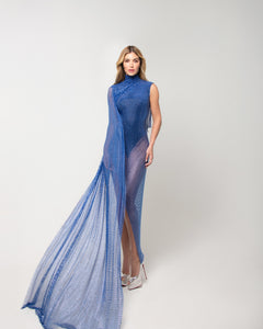 Swarovski Blue Net Dress